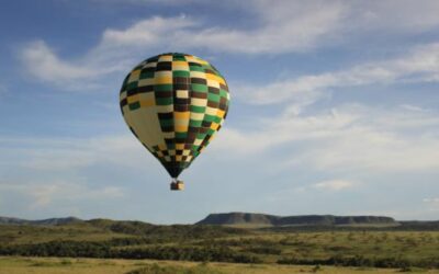 Descubra o voo de balão na Chapada dos Veadeiros