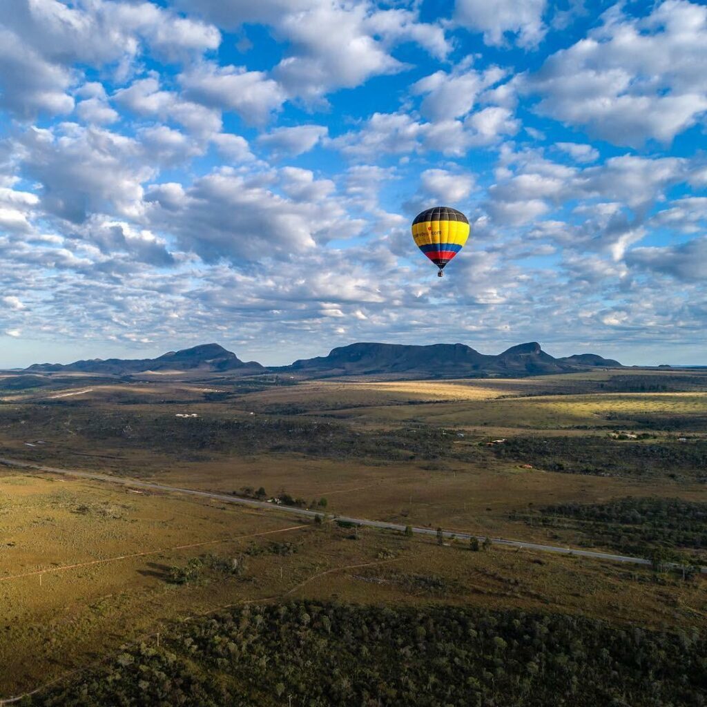 ballon in chapada dos veadeiros 