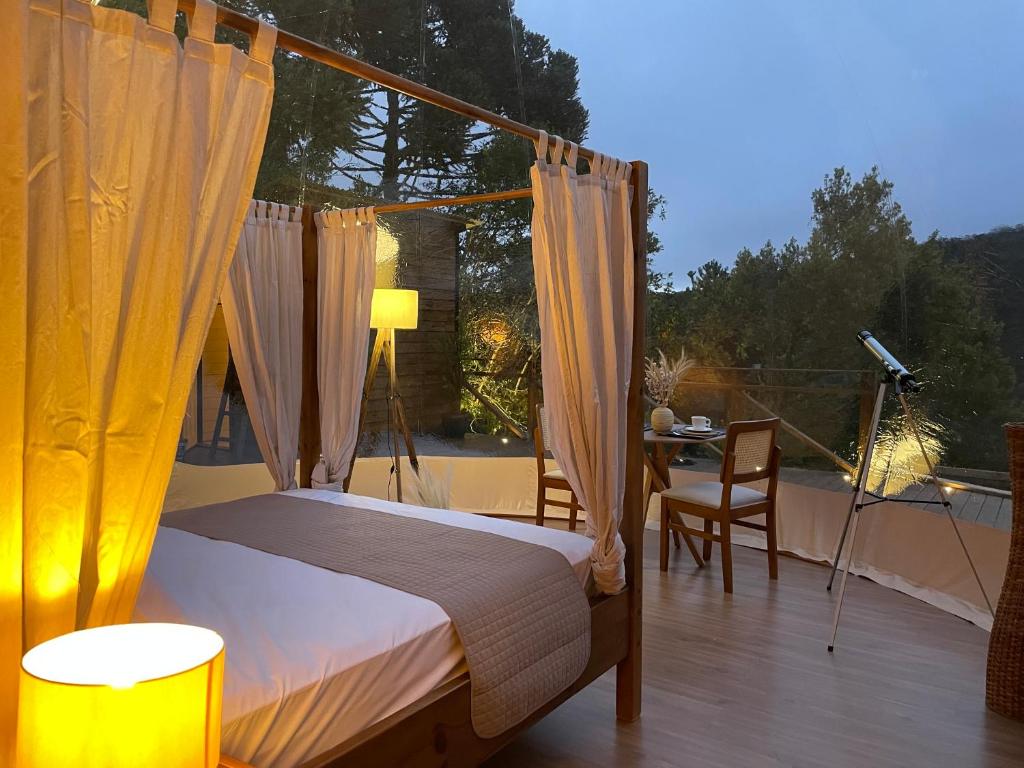 zion bublle glamping