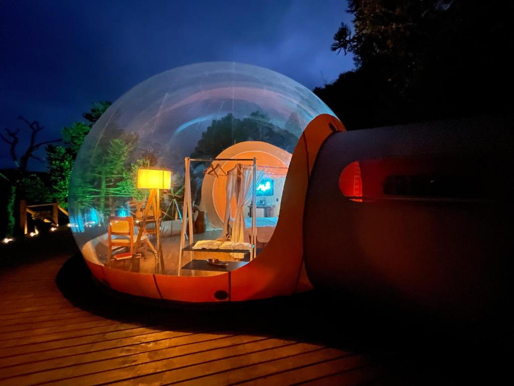 zion bublle glamping